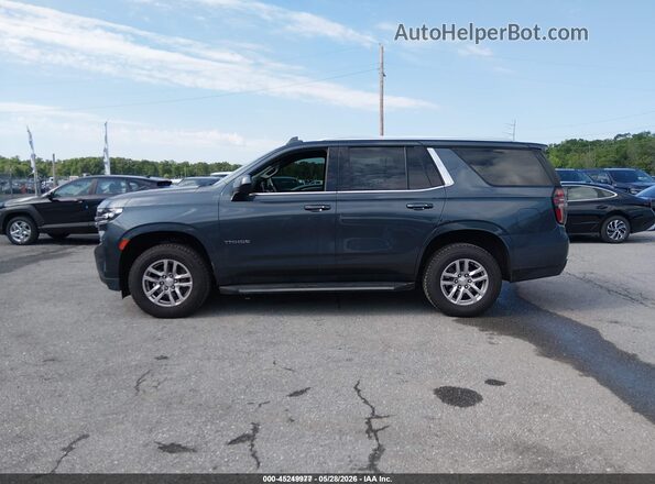 1GNSKMED0MR301365 2021 CHEVROLET TAHOE Blue 360 interior view