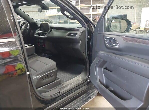 1GNSKMED3MR302347 2021 CHEVROLET TAHOE Black წინა სალონის ხედი