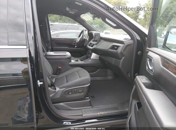 1GNSKMKD1PR117268 2023 CHEVROLET TAHOE Черный Вид салона спереди