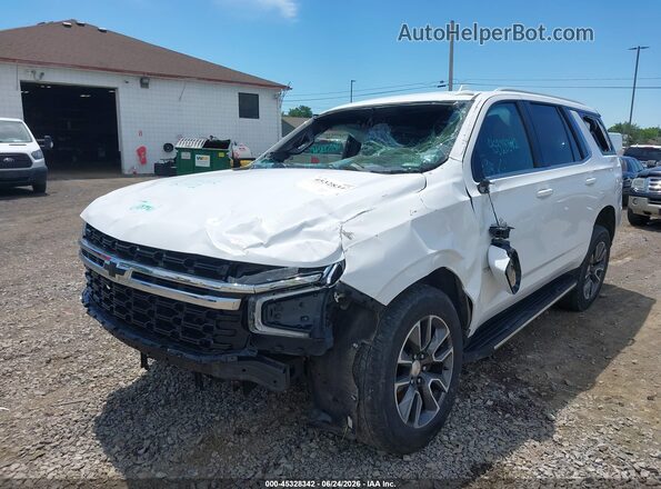 1GNSKMKD5PR442635 2023 CHEVROLET TAHOE White Front view
