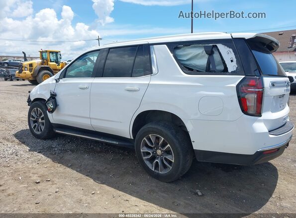 1GNSKMKD5PR442635 2023 CHEVROLET TAHOE White Rear left