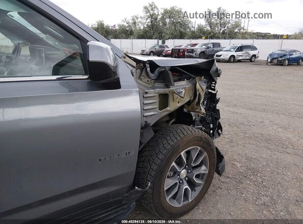 1GNSKNKD3MR375115 2021 CHEVROLET TAHOE Gray Դիմացի տեսք