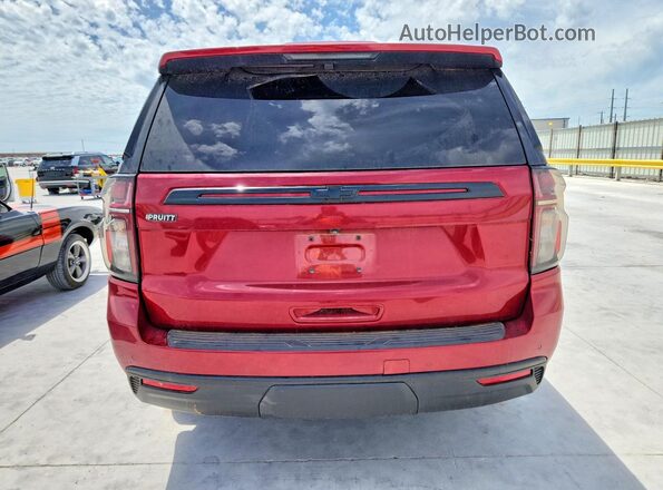 1GNSKNKD4PR511403 2023 CHEVROLET TAHOE Red Հետևի տեսք