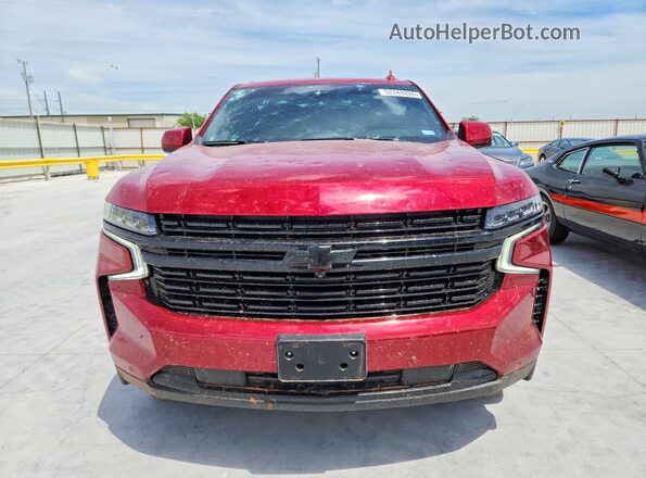 1GNSKNKD4PR511403 2023 CHEVROLET TAHOE Red Դիմացի տեսք