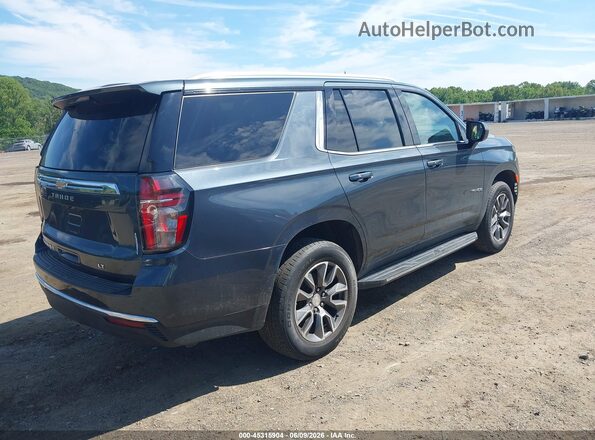 1GNSKNKD6MR451491 2021 CHEVROLET TAHOE Blue Rear right