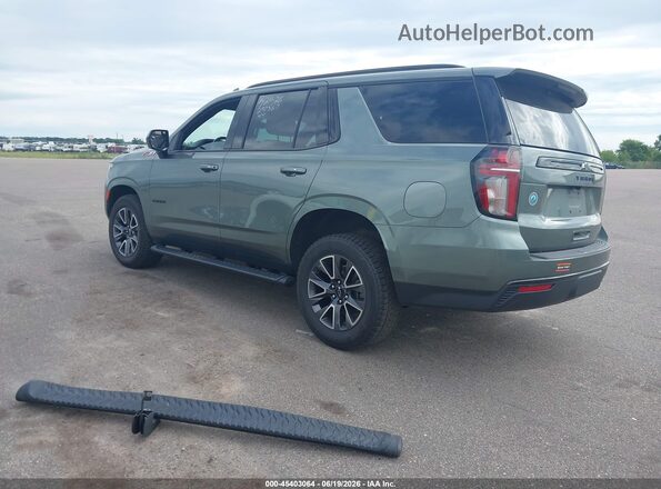 1GNSKPKD3PR149902 2023 CHEVROLET TAHOE Green Задня ліва чверть