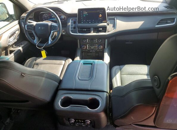 1GNSKPKD5PR442409 2023 CHEVROLET TAHOE White Widok deski rozdzielczej