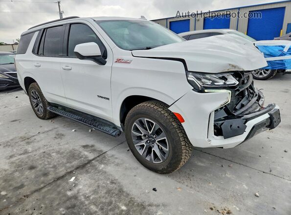 1GNSKPKD6PR216945 2023 CHEVROLET TAHOE White Front right