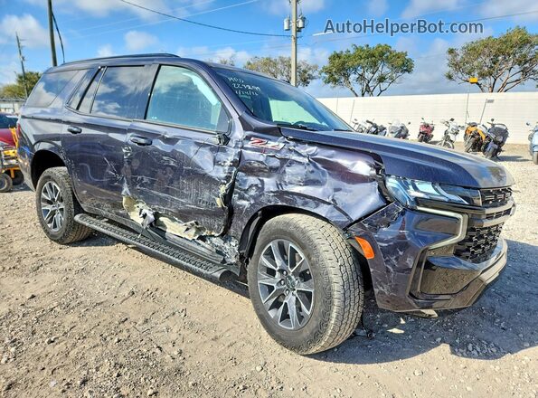1GNSKPKD6PR228299 2023 CHEVROLET TAHOE Черный Передняя правая четверть