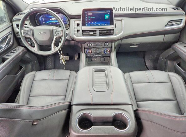 1GNSKRKD2PR522312 2023 CHEVROLET TAHOE Gray Widok deski rozdzielczej