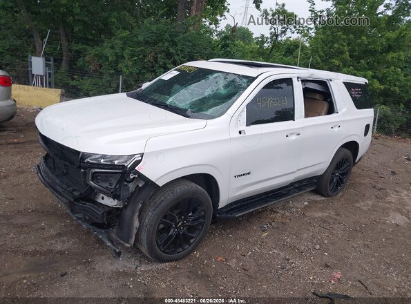 1GNSKSKDXPR533520 2023 CHEVROLET TAHOE White Դիմացի տեսք