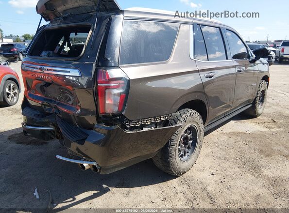 1GNSKTKL3MR157350 2021 CHEVROLET TAHOE Серый Задняя правая четверть