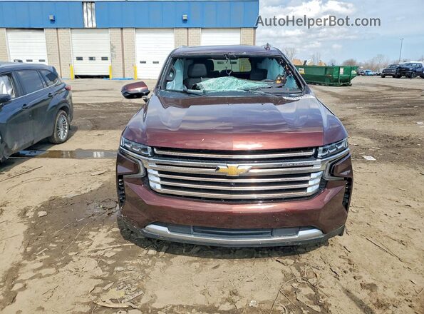 1GNSKTKL7PR226237 2023 CHEVROLET TAHOE Brown Вид спереду