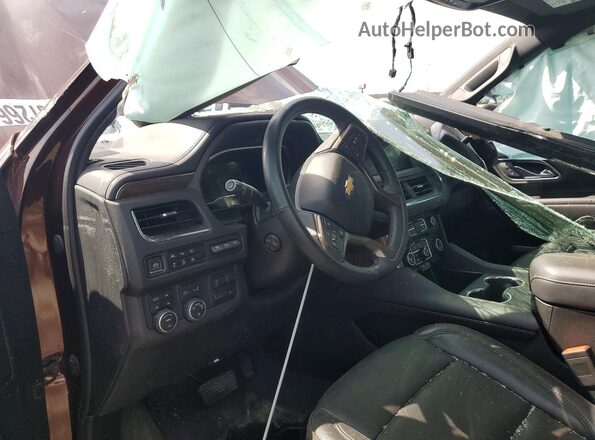 1GNSKTKL7PR226237 2023 CHEVROLET TAHOE Brown Вид панелі приладів