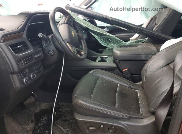 1GNSKTKL7PR226237 2023 CHEVROLET TAHOE Brown Вид салону спереду