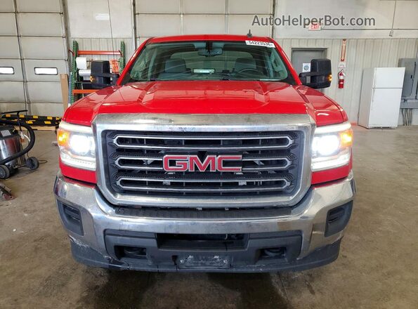 1GT12REG0GF115049 2016 GMC SIERRA Red წინა ხედი