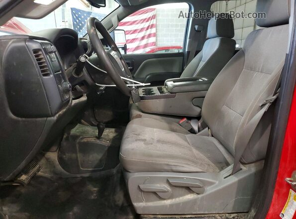 1GT12REG0GF115049 2016 GMC SIERRA Red წინა სალონის ხედი