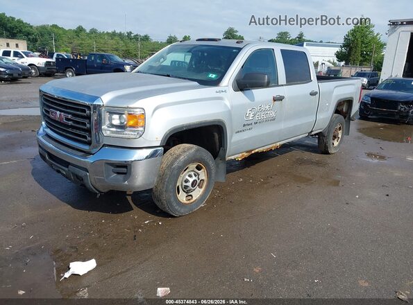 1GT12REG2GF170425 2016 GMC SIERRA Серебряный Передняя левая четверть