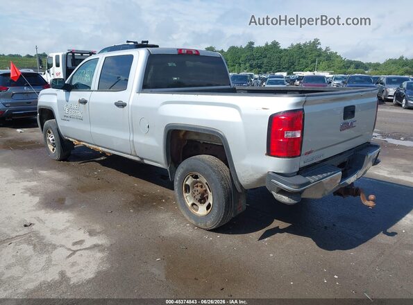 1GT12REG2GF170425 2016 GMC SIERRA Серебряный Задняя левая четверть