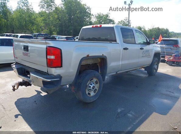 1GT12REG2GF170425 2016 GMC SIERRA Серебряный Задняя правая четверть