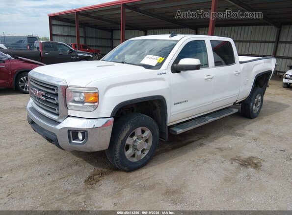 1GT12SE89GF181129 2016 GMC SIERRA White Առջևի ձախ երեք քառորդ տեսարան