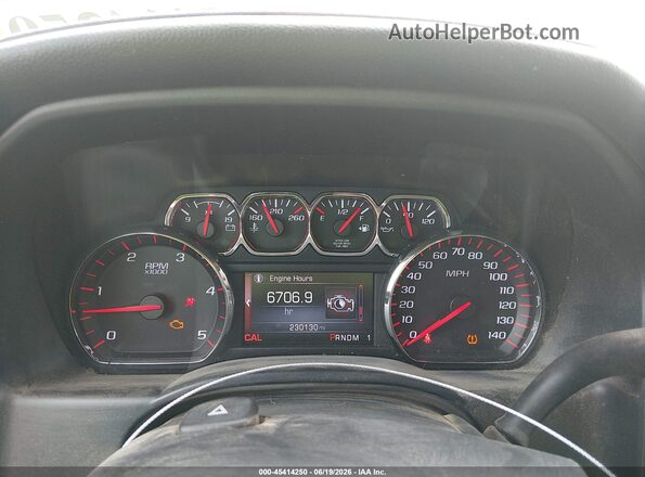1GT12SE89GF181129 2016 GMC SIERRA White Հետևի նստատեղերի տեսք