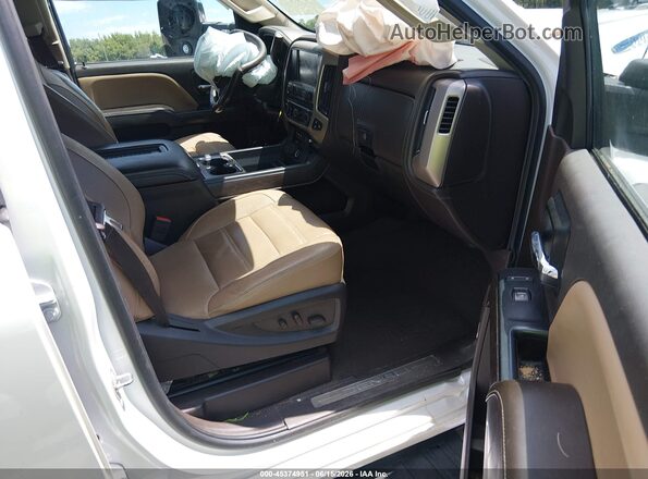 1GT12SEY0KF219923 2019 GMC SIERRA White წინა სალონის ხედი