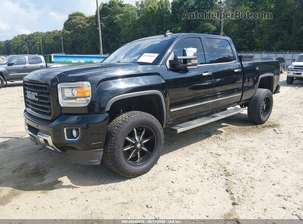 1GT12TEG3GF244299 2016 GMC SIERRA Black წინა მარცხენა ხედი სამი მეოთხედიდან