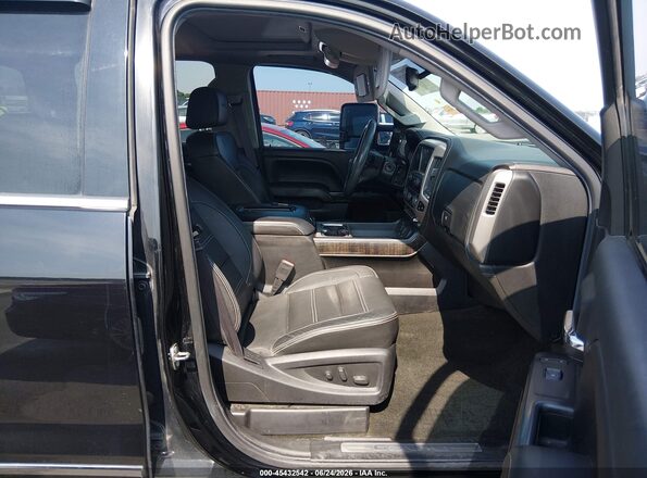 1GT12UE80GF130632 2016 GMC SIERRA Black Widok wnętrza z przodu