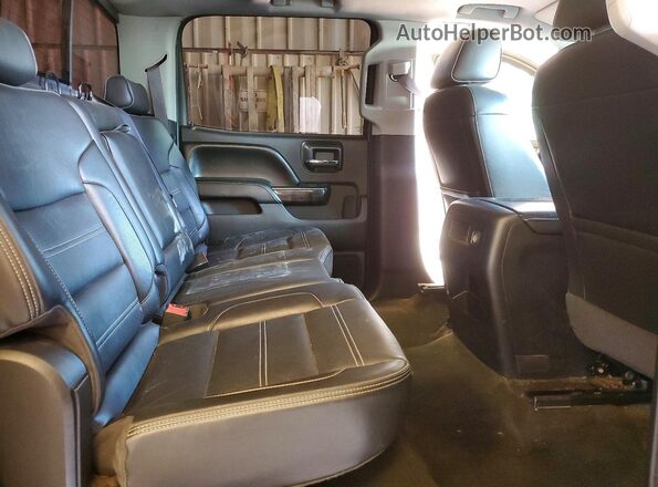 1GT12UE81GF116299 2016 GMC SIERRA Black Rear seats view