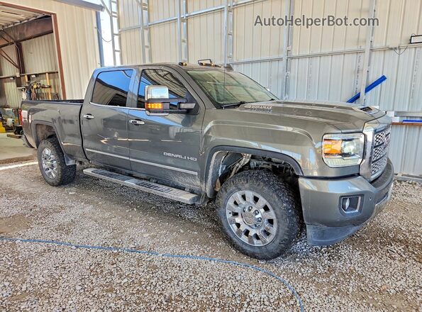 1GT12UEY8HF223898 2017 GMC SIERRA Green Передня права чверть