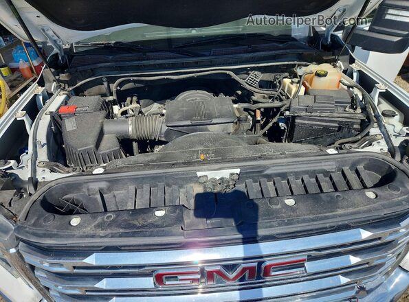 1GT19ME7XMF108247 2021 GMC SIERRA White Widok wnętrza z tyłu