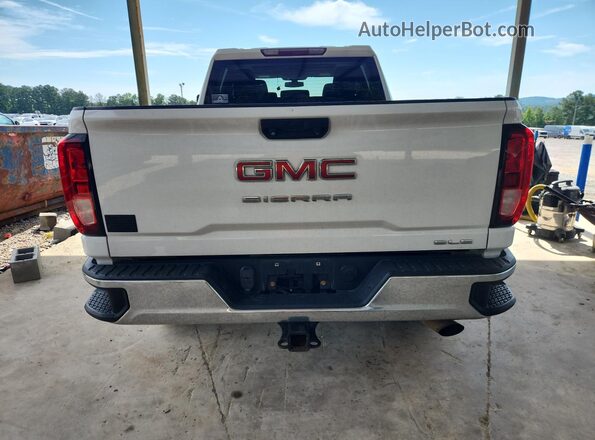 1GT19ME7XMF108247 2021 GMC SIERRA White Widok naklejki z numerem VIN