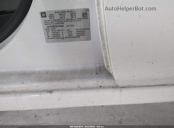 1GT22REG2GZ190645 2016 GMC SIERRA White Շարժիչի բաժամունքի տեսք