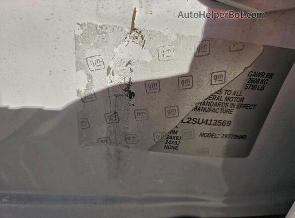 1GT40LEL2SU413569 2025 GMC SIERRA White Շարժիչի բաժամունքի տեսք