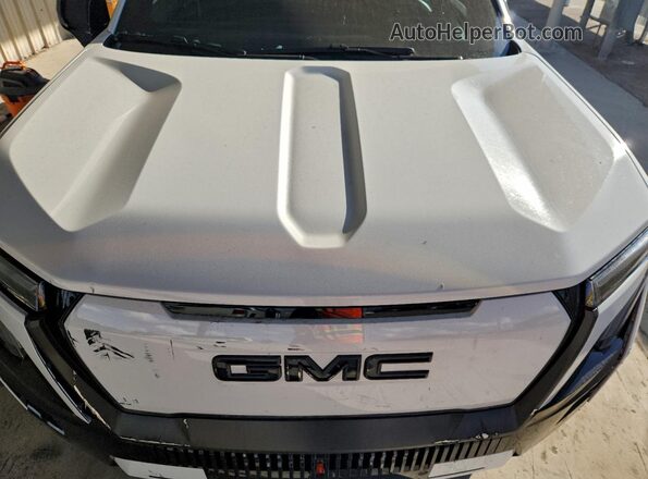 1GT40LEL2SU413569 2025 GMC SIERRA White Սալոնի հետևի տեսք