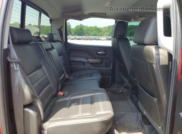 1GT42YEY2JF143622 2018 GMC SIERRA Red Rear seats view