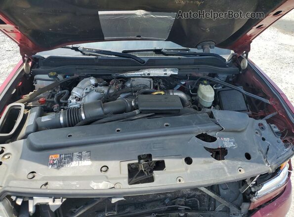 1GT42YEY2JF143622 2018 GMC SIERRA Red Rear interior view