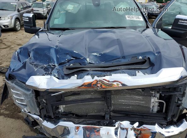 1GT49NEY1LF138800 2020 GMC SIERRA Blue Rear interior view