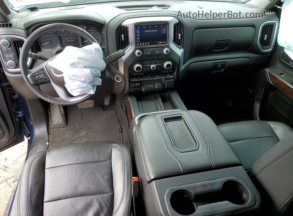1GT49NEY1LF138800 2020 GMC SIERRA Blue Dashboard view
