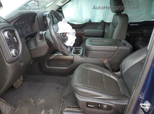 1GT49NEY1LF138800 2020 GMC SIERRA Blue Front interior view