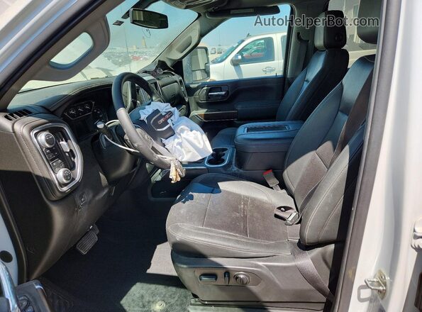 1GT49NEY2NF338863 2022 GMC SIERRA White Front interior view