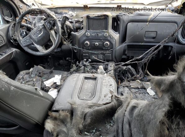 1GT49NEY5LF154529 2020 GMC SIERRA Black Widok deski rozdzielczej