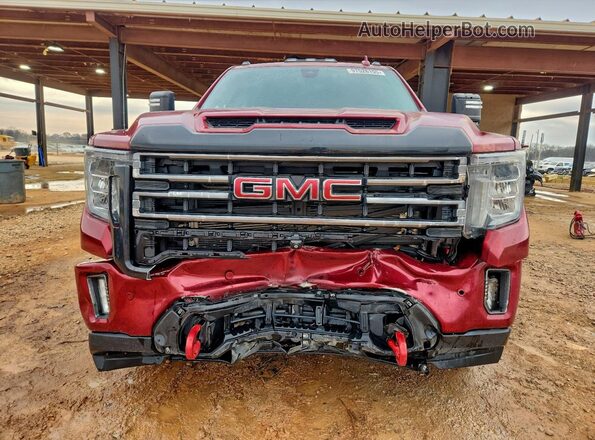 1GT49PEY6LF164742 2020 GMC SIERRA Maroon Widok z przodu