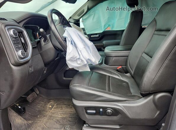 1GT49RE74PF108338 2023 GMC SIERRA White Widok wnętrza z przodu