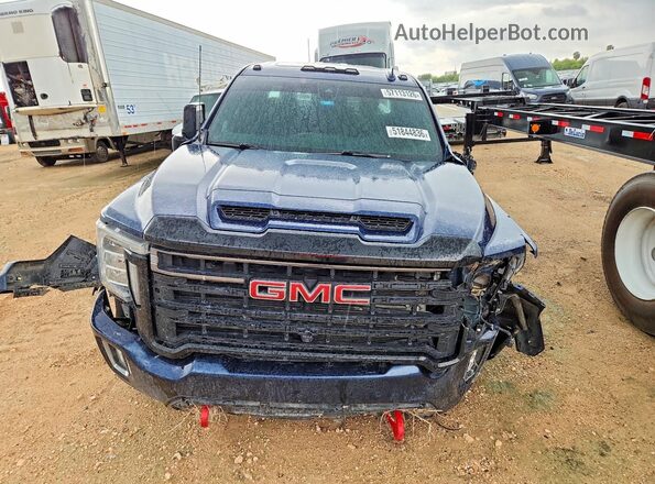 1GT49VEY3MF201896 2021 GMC SIERRA Синий Вид спереди