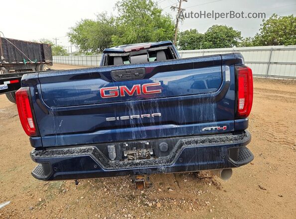 1GT49VEY3MF201896 2021 GMC SIERRA Синий Вид сзади