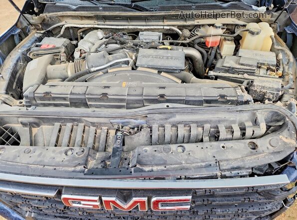 1GT49VEY3MF201896 2021 GMC SIERRA Синий Вид задней части салона