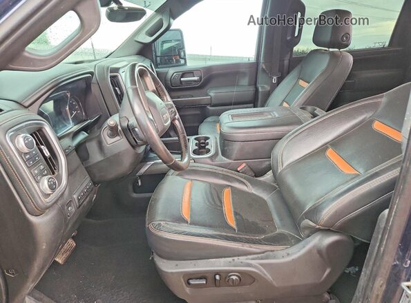 1GT49VEY3MF201896 2021 GMC SIERRA Синий Вид салона спереди