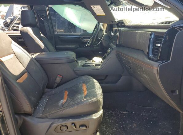 1GT49VEY3RF104334 2024 GMC SIERRA Черный Вид салона спереди